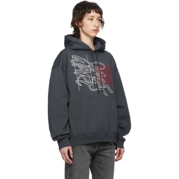 NEW SomeWare Grey New Logo Hoodie Sz Large - Picture 1 of 8